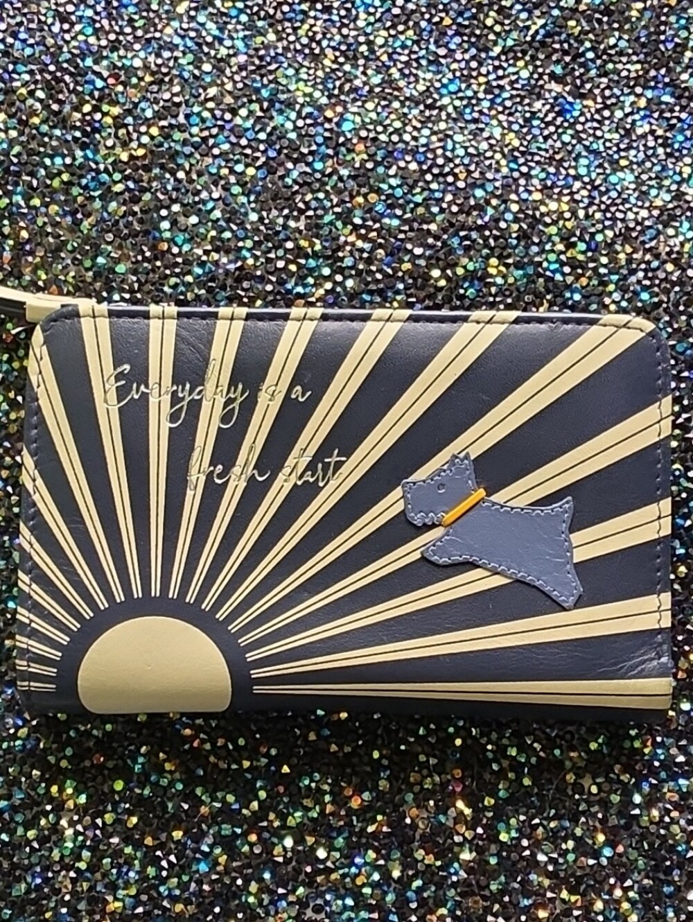 Radley London Everyday Is A Fresh Start Wallet Scottie Dog Sun